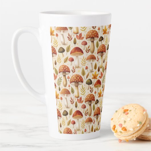 Autumn Mushrooms Milchtasse (Beispiel)