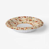 Autumn Mushrooms Pappteller (Gewinkelt)