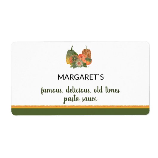 Autumn niedlicher benutzerdefinierter Text Sauce i (Vorne)