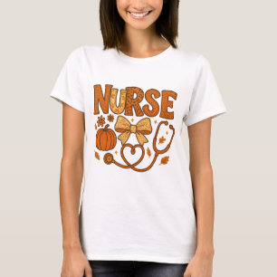 Autumn Nursing☐ Pumpkins Fall nursing☐ Fall nurse  T-Shirt