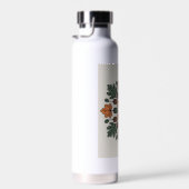 Autumn Oak Leaves & Acorns Mandala Water Bottle Trinkflasche (Rechts)