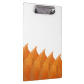 Autumn Orange Leaves Clipboard Klemmbrett (Rechts)