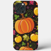 Autumn Orange Pumpkin iPhone Case-Mate Hülle (Rückseite)