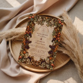 Autumn Orchard Wedding Einladung