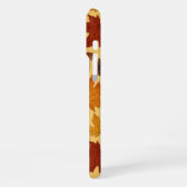 Autumn Owl And Leaves iPhone Hülle (Linke Seite)