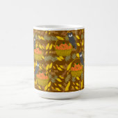 Autumn Owl Pumpkin Pattern Coffee Mug Gift Kaffeetasse (Mittel)