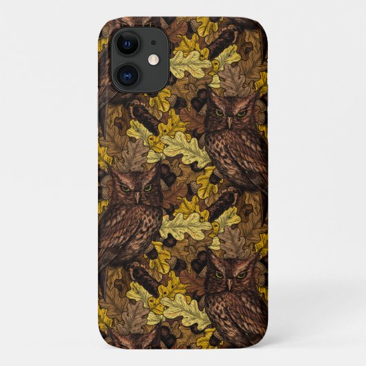 Autumn owls Case-Mate iPhone hülle (Rückseite)