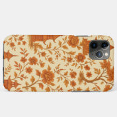 Autumn Pagoda Chinoiserie iPhone Case (Rückseite (Horizontal))