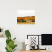 "AUTUMN PALETTE/MICHIGAN LAND" POSTER (Heimbüro)
