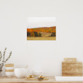 "AUTUMN PALETTE/MICHIGAN LAND" POSTER (Küche)