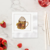 Autumn Paper Napkin Serviette (Beispiel)