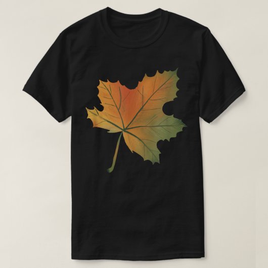 Autumn Park Maple Leaf T-Shirt (Design vorne)