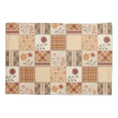 Autumn Patchwork Floral Duvet Cover & Pillows Case (Rückseite)