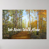 "AUTUMN PATH" POSTER (Vorne)