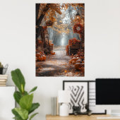 Autumn Pathway Poster (Heimbüro)
