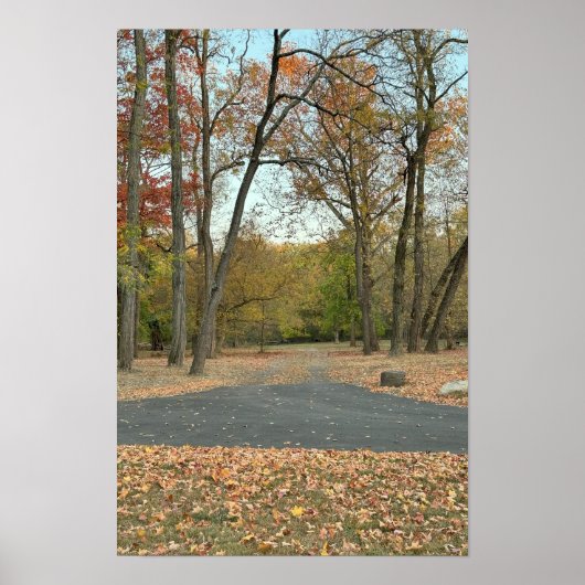 Autumn Pathway Poster (Vorne)