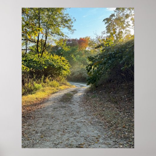 Autumn Pathway Poster (Vorne)