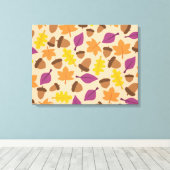 AUTUMN PATTERN DESIGN LEINWANDDRUCK (Insitu (Holzboden))