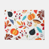 Autumn Pattern Doormat Fußmatte (Vorderseite)