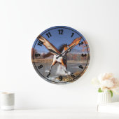 Autumn Pegasus Große Wanduhr (Zuhause)