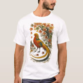 【Autumn Phoenix Japanese Art T-Shirt】 T-Shirt (Vorderseite)