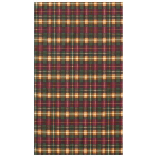 Autumn Plaid  Tischdecke (Vorderseite)