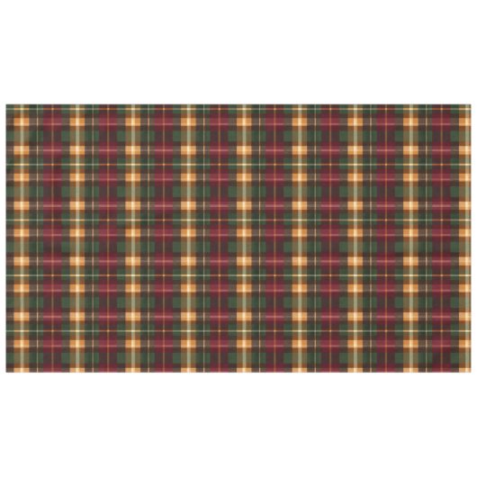 Autumn Plaid Tischdecke (Vorderseite (Horizontal))