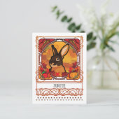 AUTUMN POST-KARTE POSTKARTE (Stehend Vorderseite)