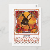 AUTUMN POST-KARTE POSTKARTE (Vorne/Hinten)