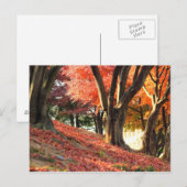 Autumn Postkarte (Vorne/Hinten)
