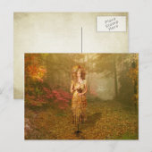Autumn Postkarte der Saisonserie (Vorne/Hinten)