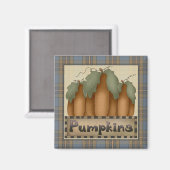 Autumn Primsies ・ Pumpkins Magnet (Vorderseite/Rückseite)