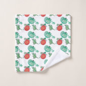 Autumn Pumpkin Art Badhandtuch Set (Waschlappen)