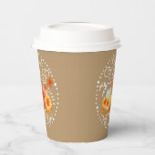 Autumn Pumpkin Ash Pappbecher (Links)