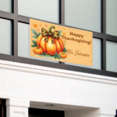 Autumn Pumpkin Banner (Äußeres Gebäude)