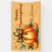 Autumn Pumpkin Banner (Vertikal)