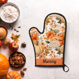 Autumn Pumpkin Bouquet Design individuell anpassba Ofenhandschuh