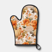 Autumn Pumpkin Bouquet Design Ofenhandschuh (Vorderseite)