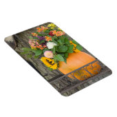 Autumn Pumpkin Bouquet Magnet (Rechte Seite)