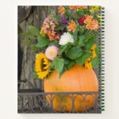 Autumn Pumpkin Bouquet Notizblock (Rückseite)