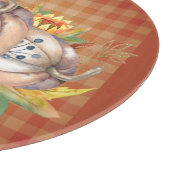 Autumn Pumpkin Bouquet Schneidebrett (Ecke)