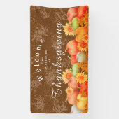 Autumn Pumpkin Brown Banner (Vertikal)