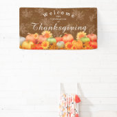 Autumn Pumpkin Brown Banner (InSitu)