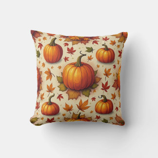 Autumn Pumpkin Cushion Kissen