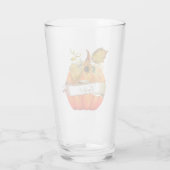 Autumn pumpkin customizeable glas (Rückseite)