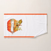 Autumn pumpkin customizeable handtuch (Handtuch)