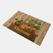 Autumn Pumpkin Door Mat Fußmatte (Schrägansicht)