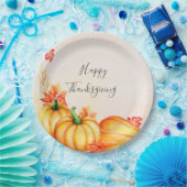 Autumn Pumpkin | ERNTEDANK Pappteller (Party)