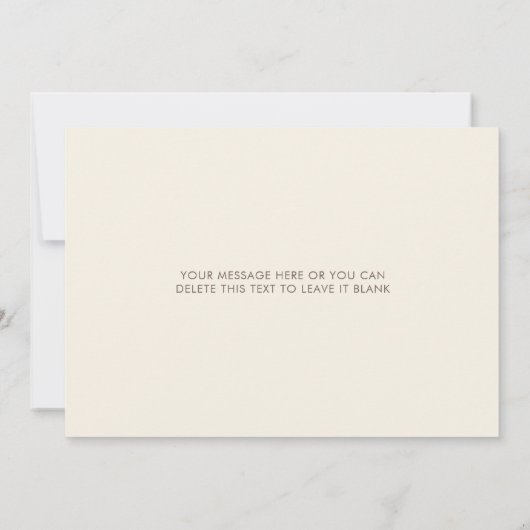 Autumn Pumpkin Floral Baby Shower Dankeskarte (Rückseite)