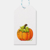 Autumn Pumpkin Gift Tag Geschenkanhänger (Vorderseite)